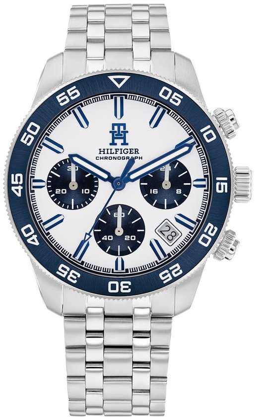 Tommy Hilfiger TH1792157 TH85 CHRONO Heren Horloge – 41 mm – Chronograaf